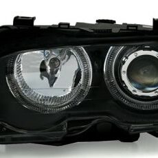 Кристални фарове за BMW E46 седан (2001-2005) - черни