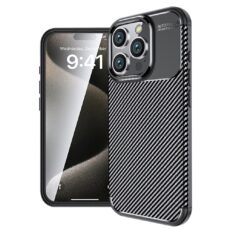 Калъф Business CARBON Apple iPhone 16 Pro Max