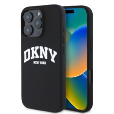Калъф DKNY DKHMP16XSNYACH Apple iPhone 16 Pro Max MagSafe Liquid Silicone Arch Logo Black