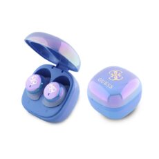 Безжични Bluetooth слушалки HF GUESS GUTWSJ144ESB 4G Logo Mini TWS