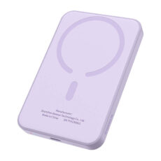 Преносима батерия BASEUS 5000 mAh, 20W, Mini Magnetic /лилав/
